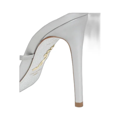 Ren Caovilla Cleo Embellished Heeled Sandals