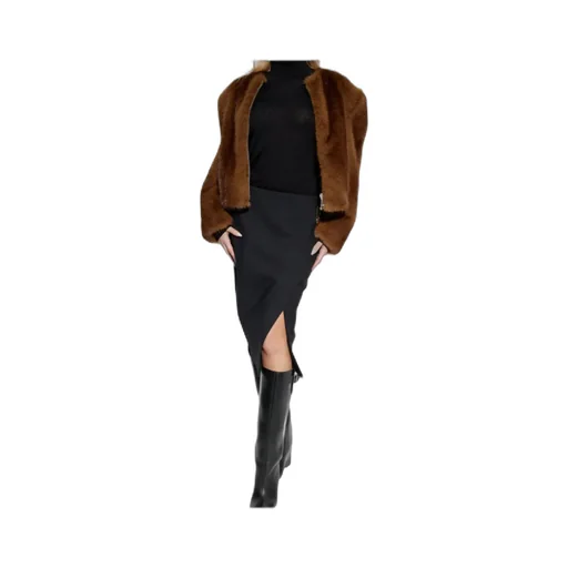 Logo-Plaque Skirt