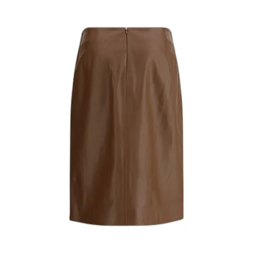 High-Waisted Half-Length Skirt
