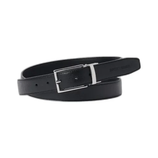 Emporio Armani Logo Debossed Belt