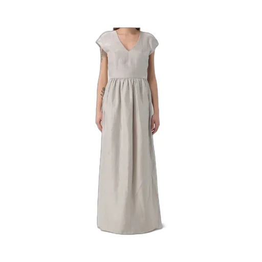 Emporio Armani V-Neck Long Dress