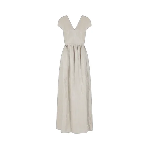 Emporio Armani V-Neck Long Dress