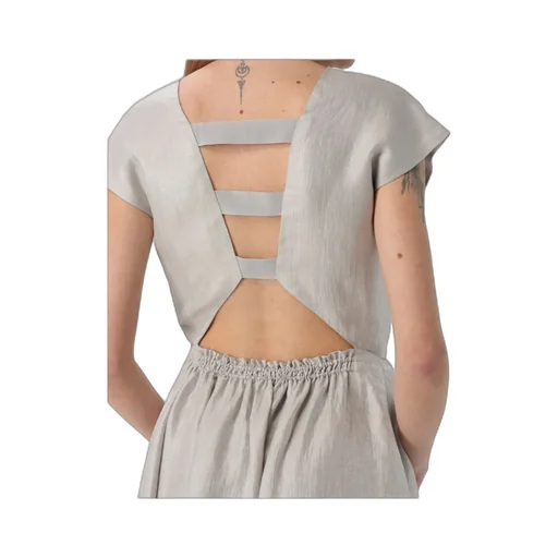 Emporio Armani V-Neck Long Dress