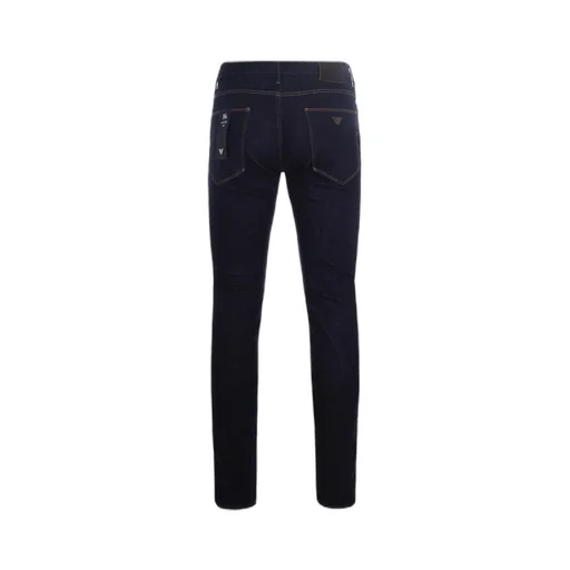 Emporio Armani Logo Plaque Skinny Jeans
