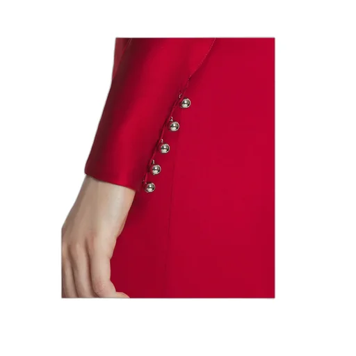 Lanvin Draped V-Neck Dress