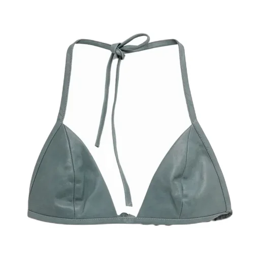 Leather Bra Top
