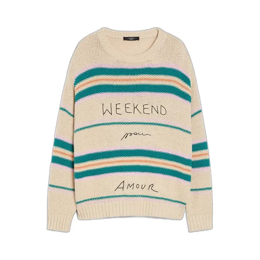 Weekend Max Mara Striped Knit Jumper