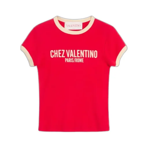 Valentino Crewneck Short-Sleeved T-Shirt