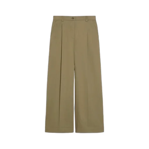 Weekend Max Mara Nebbie Wide-Leg Trousers