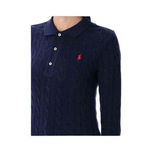 Polo Ralph Lauren Cable-Knit Polo Jumper