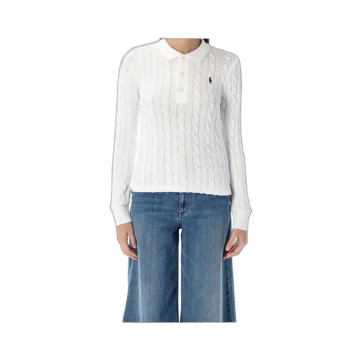 Polo Ralph Lauren Cable-Knit Polo Jumper