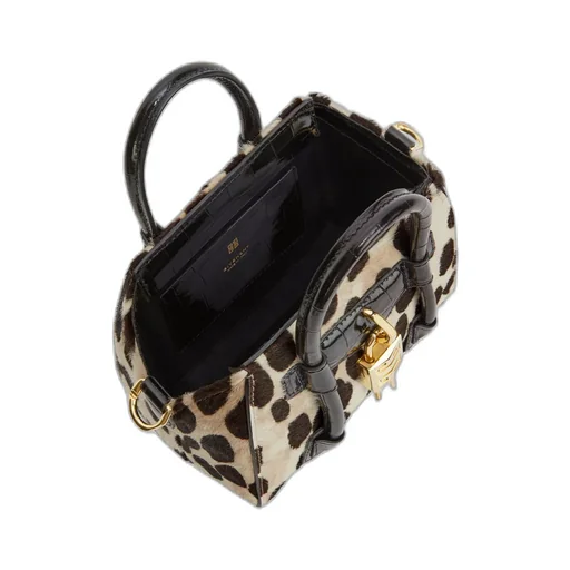 Givenchy Leopard Print Antigona Toy Lock Bag