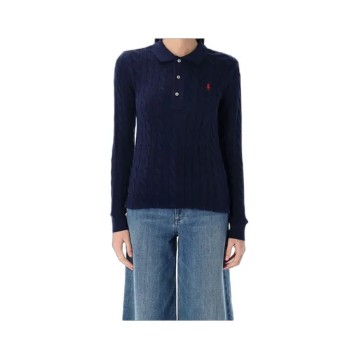 Polo Ralph Lauren Cable-Knit Polo Jumper