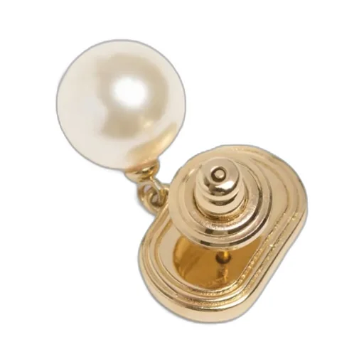 Valentino Ovalette Embellished Earrings