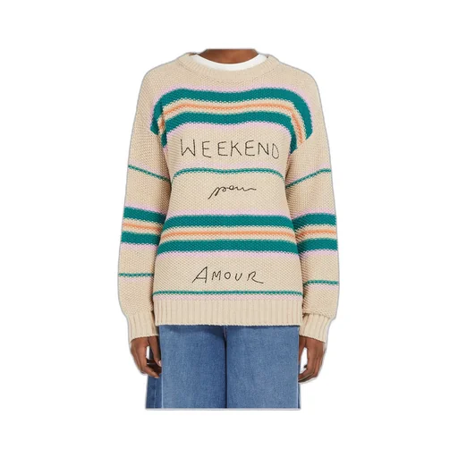 Weekend Max Mara Striped Knit Jumper