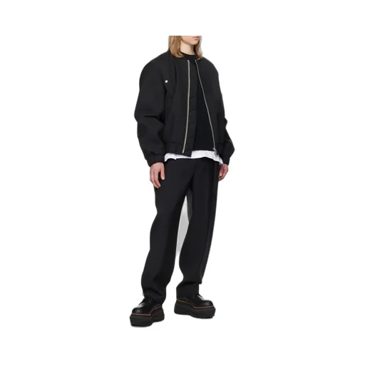 Suiting Bonding Bomber Jacket