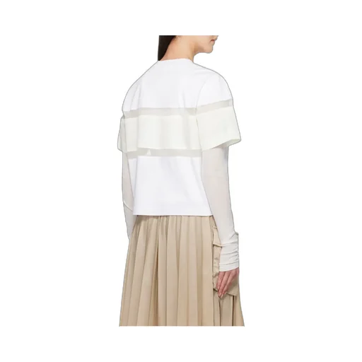 Contrast-Panel T-Shirt