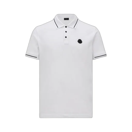 Moncler Logo Patch Short-Sleeved Polo Shirt