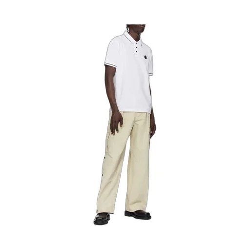 Moncler Logo Patch Short-Sleeved Polo Shirt