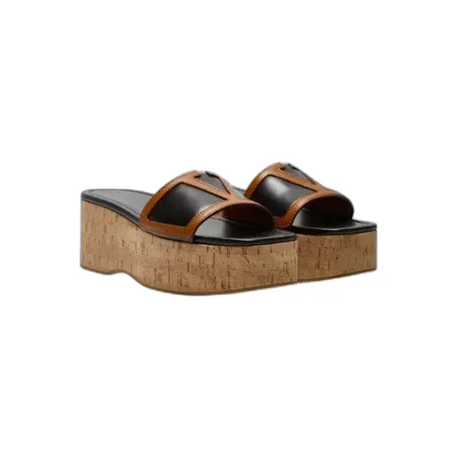 Viva Superstar Cork Platform Sandals
