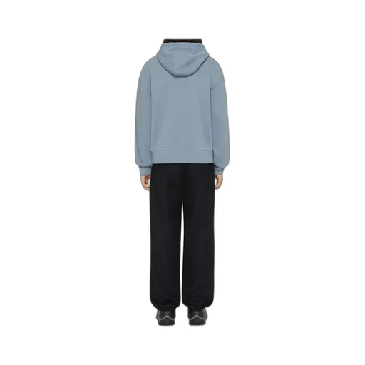 Zipped Hoodie In Fleece With Hubert Objects Embroidery