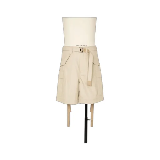 Sacai Belted Cargo Shorts
