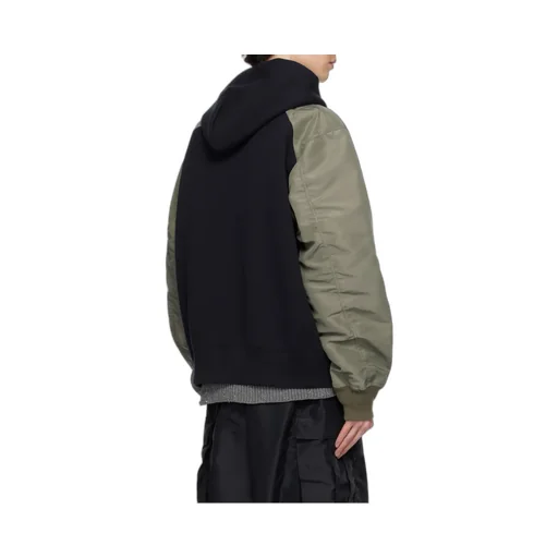 Sacai Drawstring Hooded Jacket