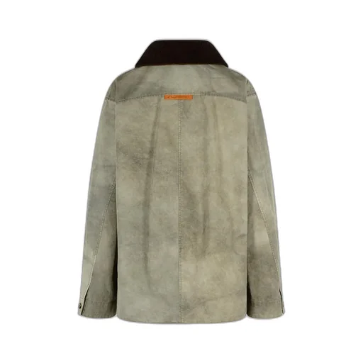 Stella Mccartney Corduroy Collar Aged Jacket