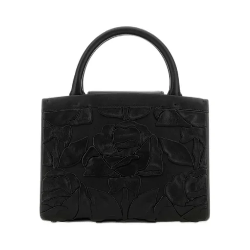 Valentino Vlogo Plaque Small Double Handle Bag