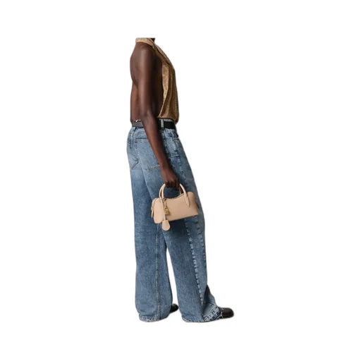 Stella Mccartney Two-Tone Wash Slouchy Straight Leg Jeans
