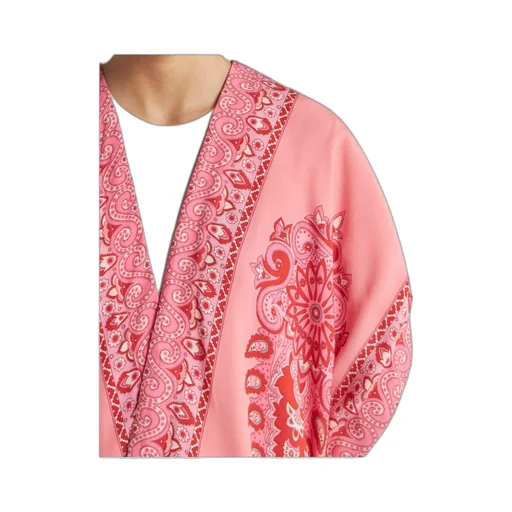 Etro Kesa Tonal Placed Printed Robe