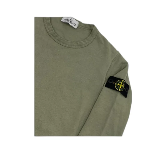 Stone Island Junior Logo-Patch Crewneck Sweatshirt