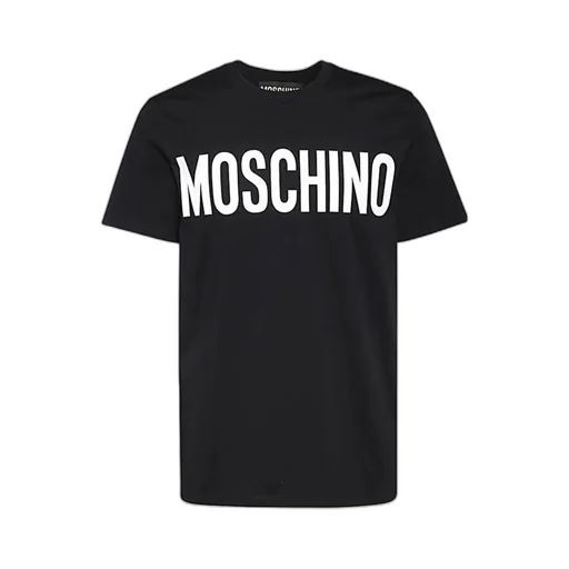 Moschino Logo Printed Crewneck T-Shirt