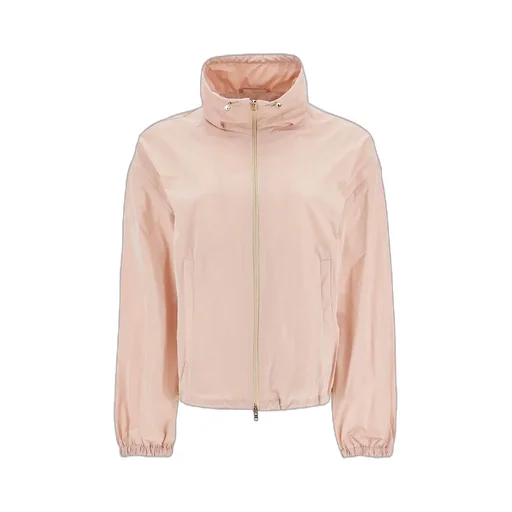 Zippered Long Sleeve Casual Jacket