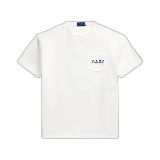 Polo Ralph Lauren Logo Embroidered Crewneck T-Shirt