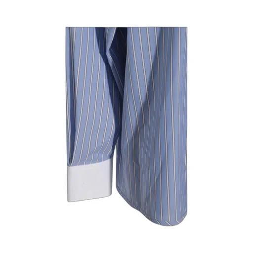 Marni Striped Curved Hem Shirt