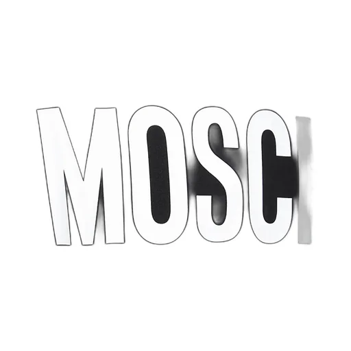 Moschino Logo Printed Crewneck T-Shirt