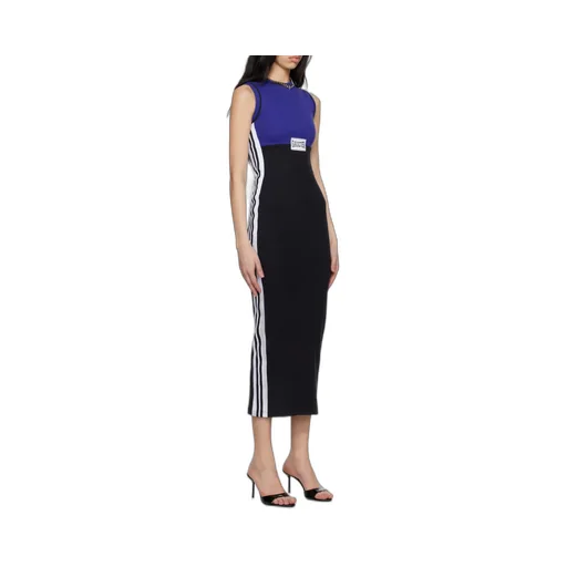 Jean Paul Gaultier Colo-Block Slim-Fit Dress