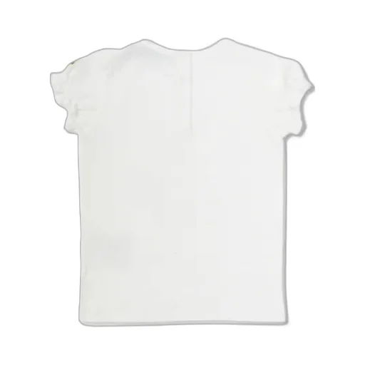 Moncler Enfant Ruffled Sleeved T-Shirt