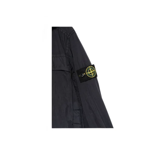 Stone Island Junior Compass Patch Hooded Jacket