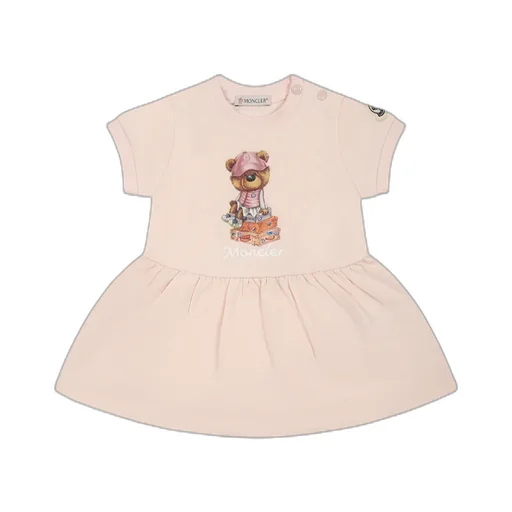Moncler Enfant Ruffled Detail Short Dress