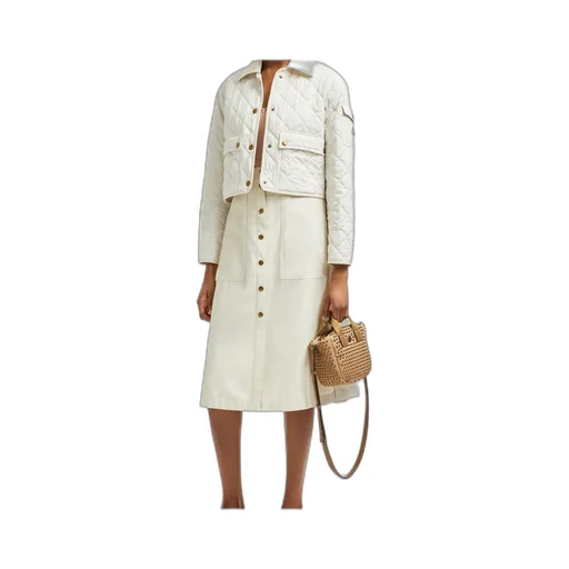 Moncler High Waist Midi Skirt