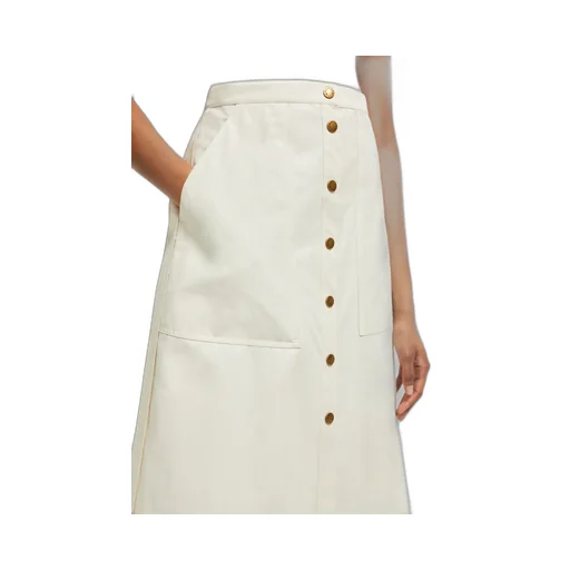 Moncler High Waist Midi Skirt
