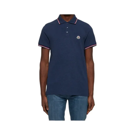 Moncler Logo Patch Short Sleeved Polo Shirt