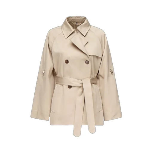 Fay Double-Breasted Belted Coat