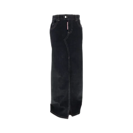 Denim Midi Skirt
