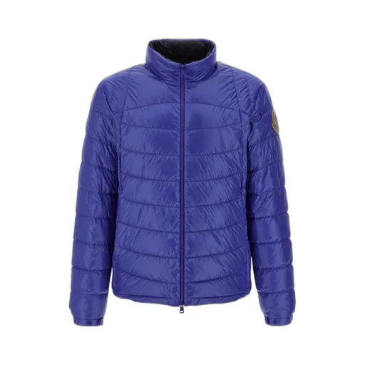 Moncler Galeso Logo Patch Zip-Up Jacket