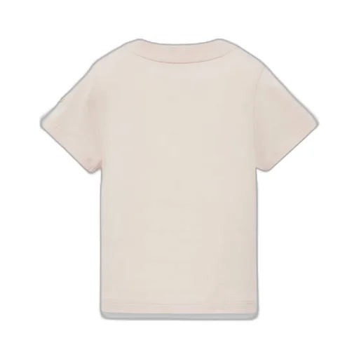 Teddy Bear Motif Cotton T-Shirt