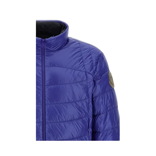 Moncler Galeso Logo Patch Zip-Up Jacket