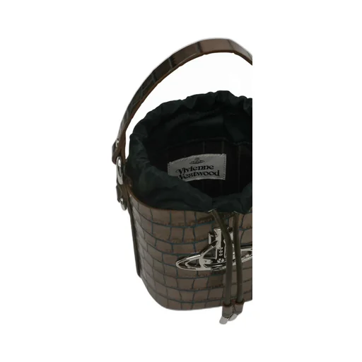 Crocodile-Embossed Tote Bag